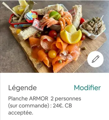 Nourriture dans l'appartement ou à proximité