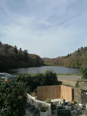 Paysage naturel près de la maison de vacances