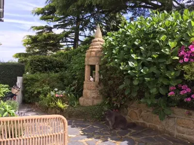 Jardin de l'établissement Sur les hauteurs de Locronan