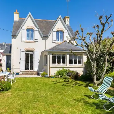 Au coeur de Tréffiagat - maison pour 6 - 300m de la plage