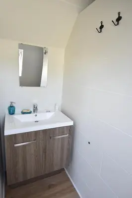 Salle de bains dans l'établissement Penty morgat