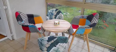 Coin salon dans l'établissement Aux portes de locronan