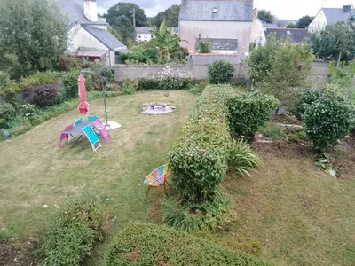 Jardin de l'établissement Aux portes de locronan