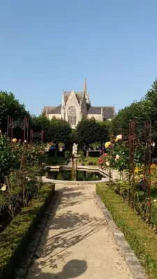Jardin de l'établissement Maroux Vian Country Cottage