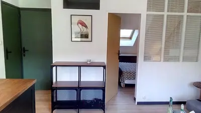 Un ou plusieurs lits dans un hébergement de l'établissement Les Appartements du 31 - Centre Ville - 3è étage - 35m2