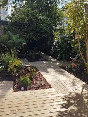 Jardin de l'établissement Les Appartements du 31 - Centre Ville - 3è étage - 35m2