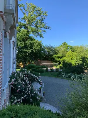 Jardin de l'établissement Manoir de Lanveur