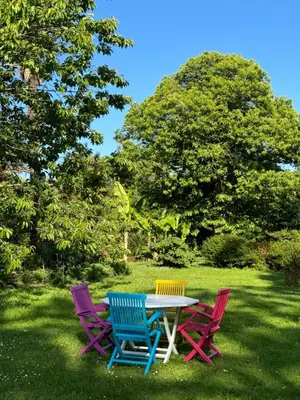 Jardin de l'établissement Manoir de Lanveur