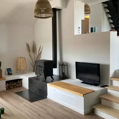 Maison cocooning vue mer à Barnenez