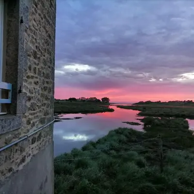 Paysage naturel près de la maison d'hôtes
