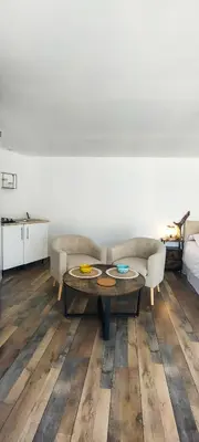 Coin salon dans l'établissement Brown