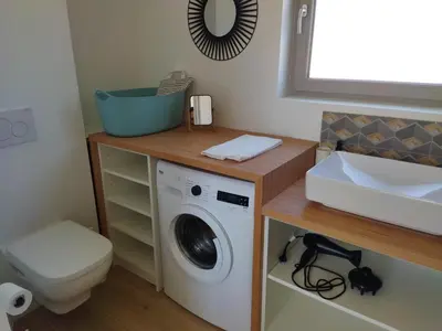 Plan de l'établissement Les cabines du bout du monde Plain pied votre pied à terre breton haut standing