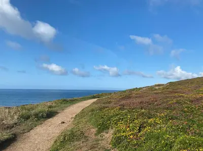 Paysage naturel près de la maison de vacances