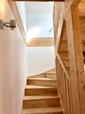 Plan de l'établissement Les cabines du bout du monde - Cabine Duplex , votre maison de vacances de haut standing à Crozon