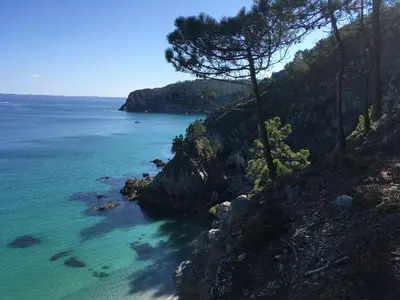 Paysage naturel près de la villa