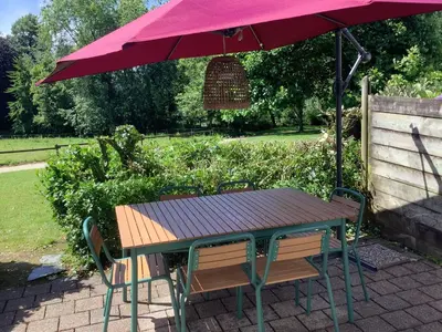 Jardin de l'établissement Gîte Maez 4 pers 29450 sizun