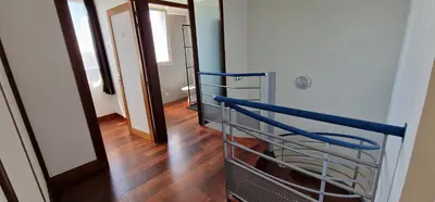 Un ou plusieurs lits dans un hébergement de l'établissement Aerouant - Maison spacieuse pour 8 personnes sur 3 étages Idéal famille amis entreprises