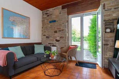 Coin salon dans l'établissement Loustic
