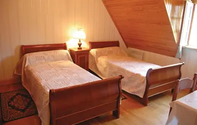 Un ou plusieurs lits dans un hébergement de l'établissement Holiday Home Menez Rooz - 01