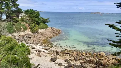 Paysage naturel près de la maison de vacances