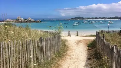 Paysage naturel près de la maison de vacances