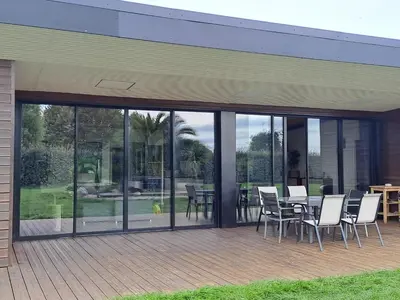 Terrasse ou espace extérieur de l'établissement Villa des 3 chênes