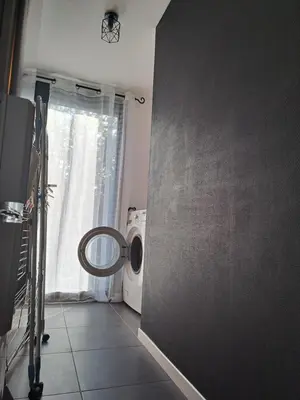 Salle de bains dans l'établissement Villa des 3 chênes