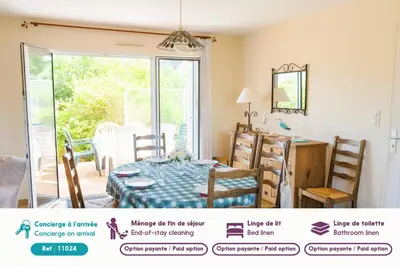 Plan de l'établissement Maison pour 6 au coeur du Pays Bigouden