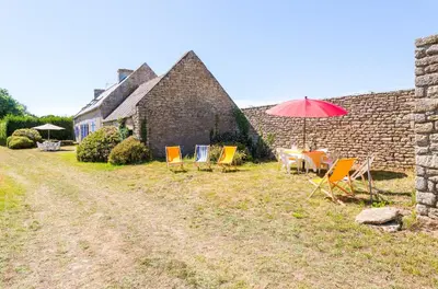 Jardin de l'établissement Vacances entre mer et campagne pour 8