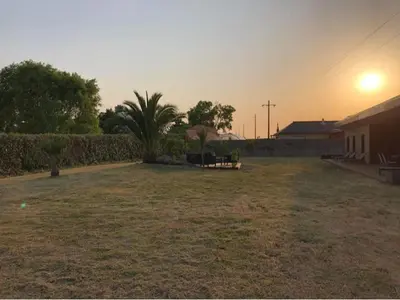 Lever ou coucher de soleil vu de la villa ou à proximité