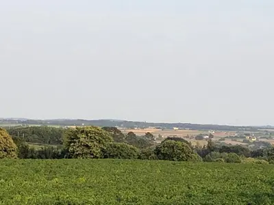 Paysage naturel près de la villa