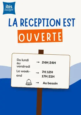 Certificat, récompense, panneau ou autre document affiché dans l'établissement Ibis budget Brest Sud Plougastel - Hôtel rénové