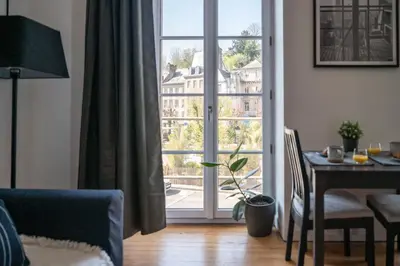Coin salon dans l'établissement TAL AR PONT-MEUR