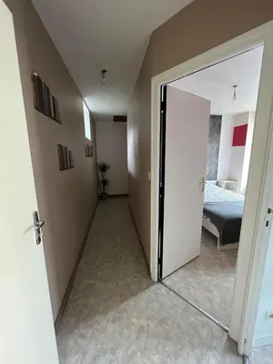 Un ou plusieurs lits dans un hébergement de l'établissement T3 50m2 Lumineux proche mairie - plein centre