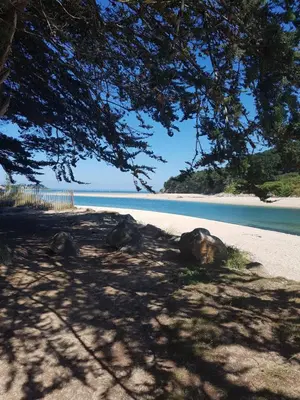 Paysage naturel près de la maison de vacances