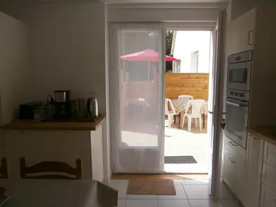 Cuisine ou kitchenette dans l'établissement Appartement RDC de maison principale