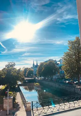 Vue sur la rivière ou le fleuve situé(e) à proximité de l'appartement