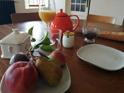 Nourriture dans le B&B/chambre d'hôtes ou à proximité