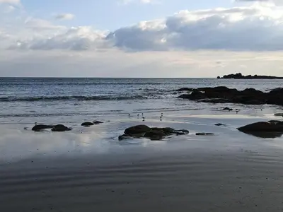 Paysage naturel près de la maison de vacances