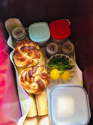 Nourriture dans le B&B/chambre d'hôtes ou à proximité