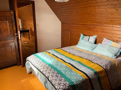 Plan de l'établissement Kerberrien lodge avec connection internet