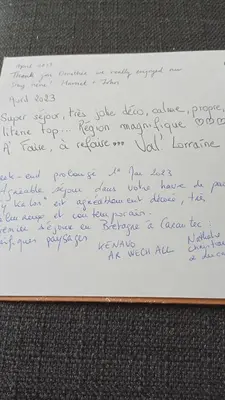 Plan de l'établissement Ty kalon