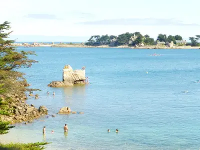 Paysage naturel près de la maison de vacances