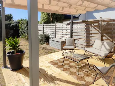 Terrasse ou espace extérieur de l'établissement La pointe de sel