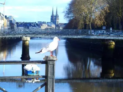 Vue sur la rivière ou le fleuve situé(e) à proximité de l'appartement