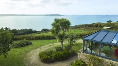 Paysage naturel près de la maison de vacances