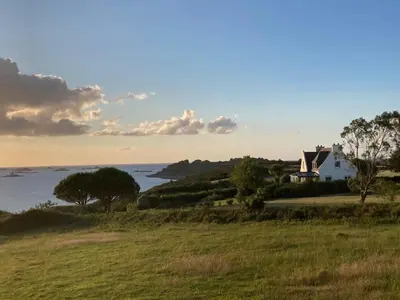 Paysage naturel près de la maison de vacances
