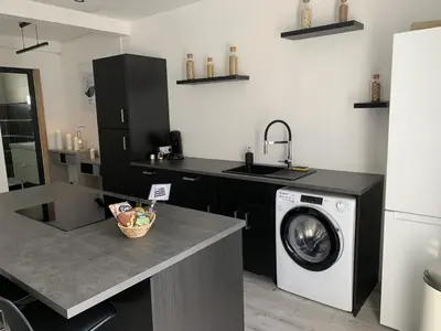 Cuisine ou kitchenette dans l'établissement Appartement 55m² Brest Recouvrance