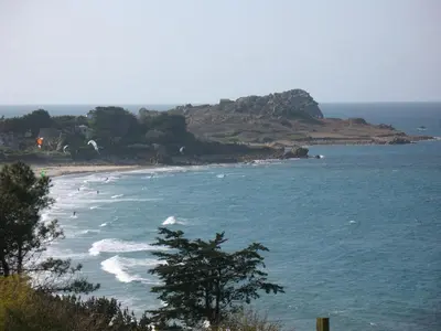 Paysage naturel près de la maison de vacances