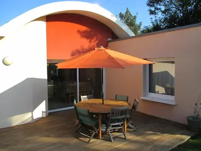 Terrasse ou espace extérieur de l'établissement Holiday Home Lochrist Le Conquet